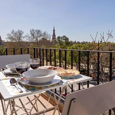 Plaza De Espana Deluxe Suites By Valcambre Seville Exterior photo